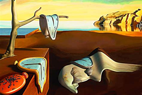 The Persistence of Memory - Surrealist Dreamscape and Symbolic Distortion of Time!